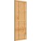 Ekena Millwork Framed Board-n-Batten Shutters, Rough Sawn Western Red Cedar, 32 1/4W x 75H, PR RBF06S32X075RWR - alternate 2